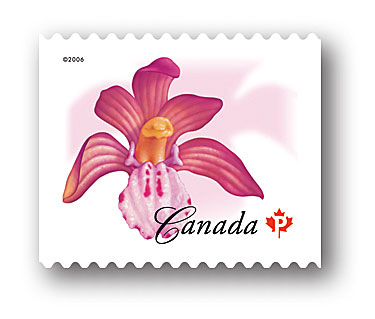 Striped Coralroot 2006 Canadian Stamp